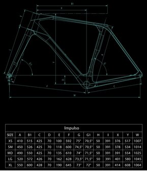 Bianchi Impulso Pro GRX 820 2x12sp