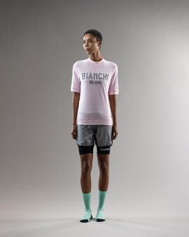 Bianchi Lifestyle Gravel SS Jersey pink